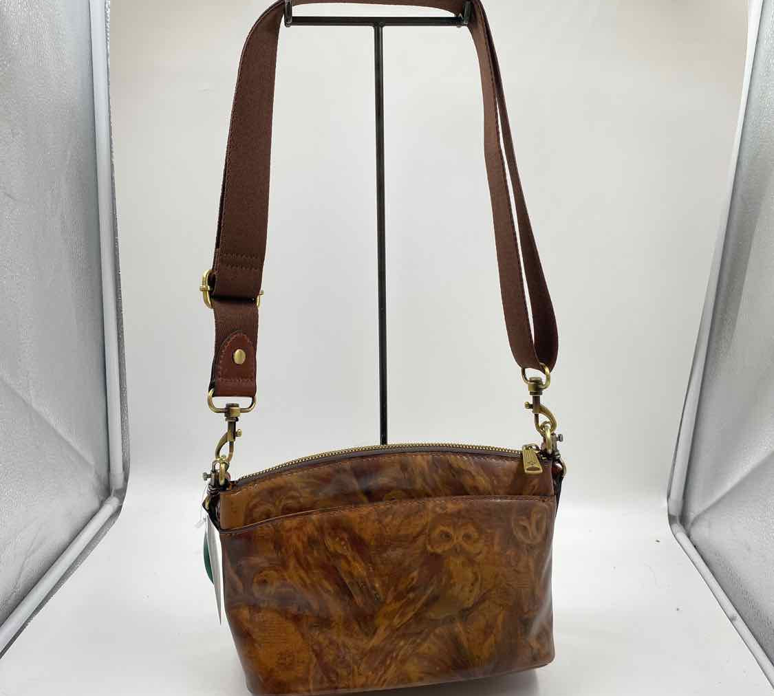 Patricia Nash Women's Brown Luxe Owl Purse
