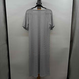 Ann Taylor Women's Size 10 Black Stripe Dress