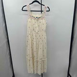 Old Navy Junior's Size 6 Ivory Floral Dress
