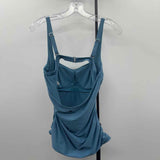 Athleta Women's Size 36 B/C Blue Solid Swimsuit - Separate