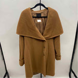 Zenobia Women's Size 12 Brown Solid Coat