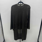 Chico's Women's Size S Green Heathered Cardigan