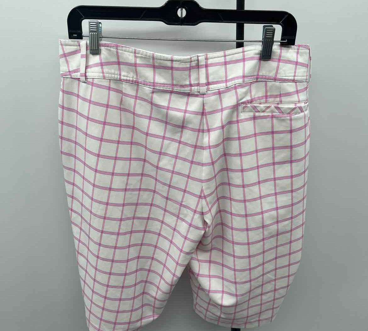 Tommy Armour Women's Size 14 Pink Plaid Shorts