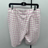 Tommy Armour Women's Size 14 Pink Plaid Shorts