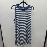 Gap Women's Size 16 Blue Stripe Dress
