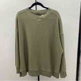 Aerie Junior's Size S Green Ribbed Sweatshirt