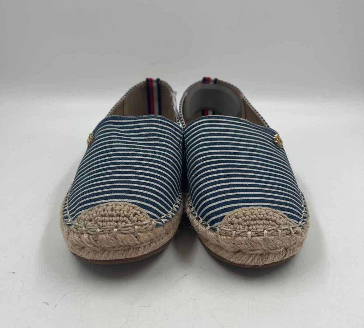 Tommy Hilfiger Women's Shoe Size 6.5 Navy Stripe Casual Shoes