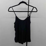 Allison Joy Women's Size XS Black Solid Tank