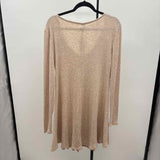 Wild Fable Women's Size 20 Tan Ribbed Dress