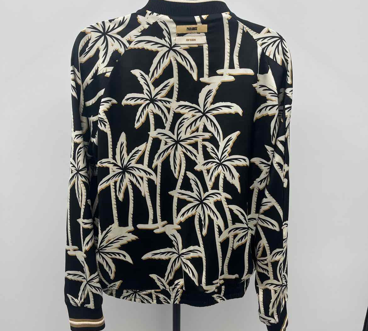 Scotch & Soda Women's Size M Black Palm Trees Jacket