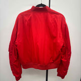 Calvin Klein Women's Size L Red Solid Jacket