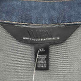 White House Black Market Women's Size XL Blue Solid Jacket