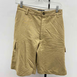 Van Heusen Men's Size 36 Khaki Rayon/Polyester Solid Shorts