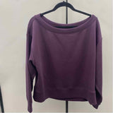 Calia Women's Size L Purple Solid Sweatshirt
