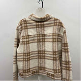 Joie Women's Size XL Brown Plaid Jacket