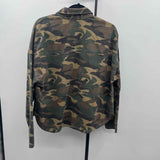Sundry Women's Size M Brown Camoflage Jacket