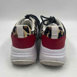 Guess Women's Shoe Size 7 White Animal Print Sneakers