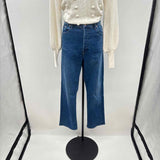 Mother Women's Size 16 Blue Solid Jeans