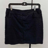 Multiples Women's Size 10 Black Solid Skirt