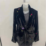 5 a 7 Women's Size S Black Star Jacket