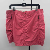 Eddie Bauer Women's Size 12 Pink Solid Skirt