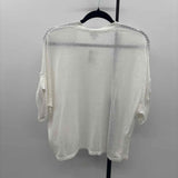 JJill Women's Size L White Textured Cardigan