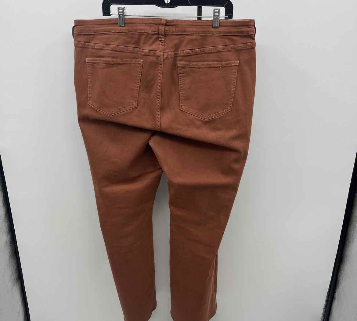 Pilcro Junior's Size 18W Caramel Solid Pants