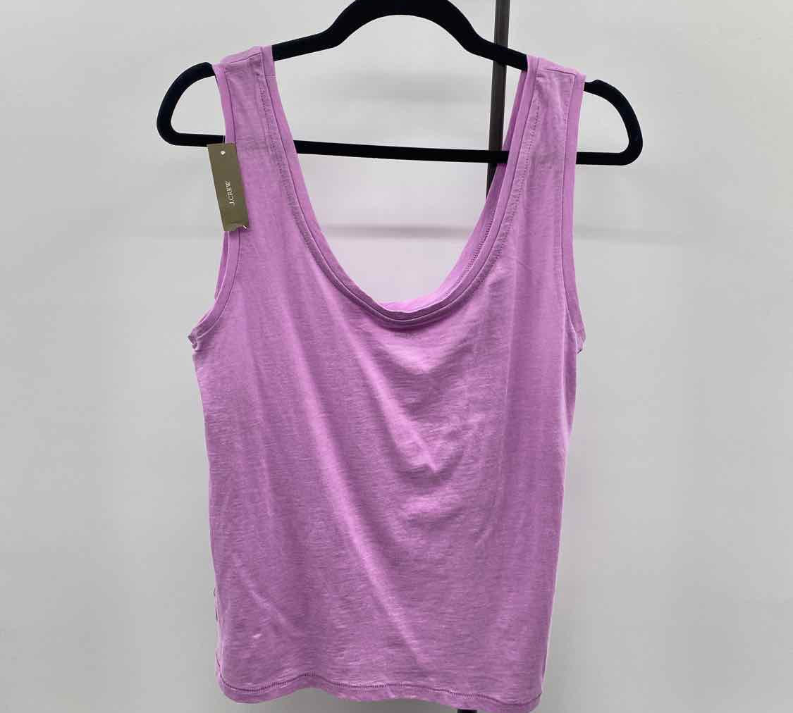 J Crew Women's Size M Lavender Solid Tank