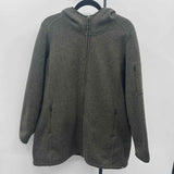 LL Bean Women's Size XLP Green Heathered Jacket