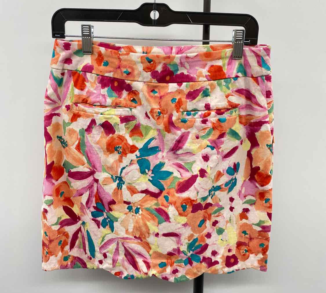 Casey Key Women's Size 10 Fuschia Floral Skirt
