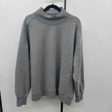 Aerie Junior's Size L Gray Heathered Sweatshirt