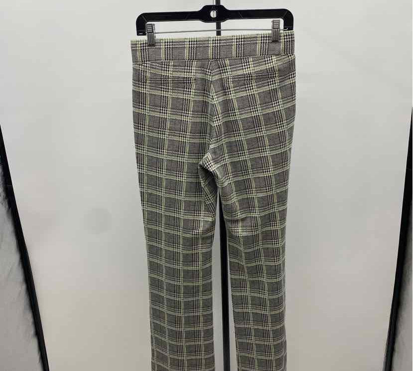 Beta Brand Women's Size 6 Black Plaid Pants