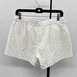 Duffield Lane Women's Size 10 White Eyelet Shorts