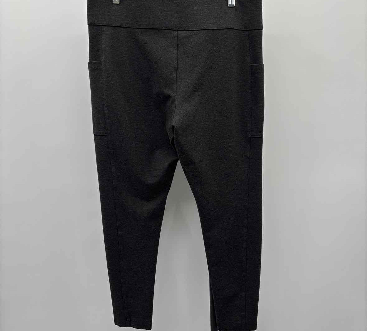 Christopher & Banks Women's Size L Charcoal Solid Pants