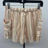 L space Women's Size 6 Beige Stripe Shorts