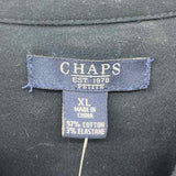 Chaps Women's Size XL Navy Solid Jacket