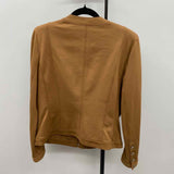 White House Black Market Women's Size 12 Caramel Solid Jacket