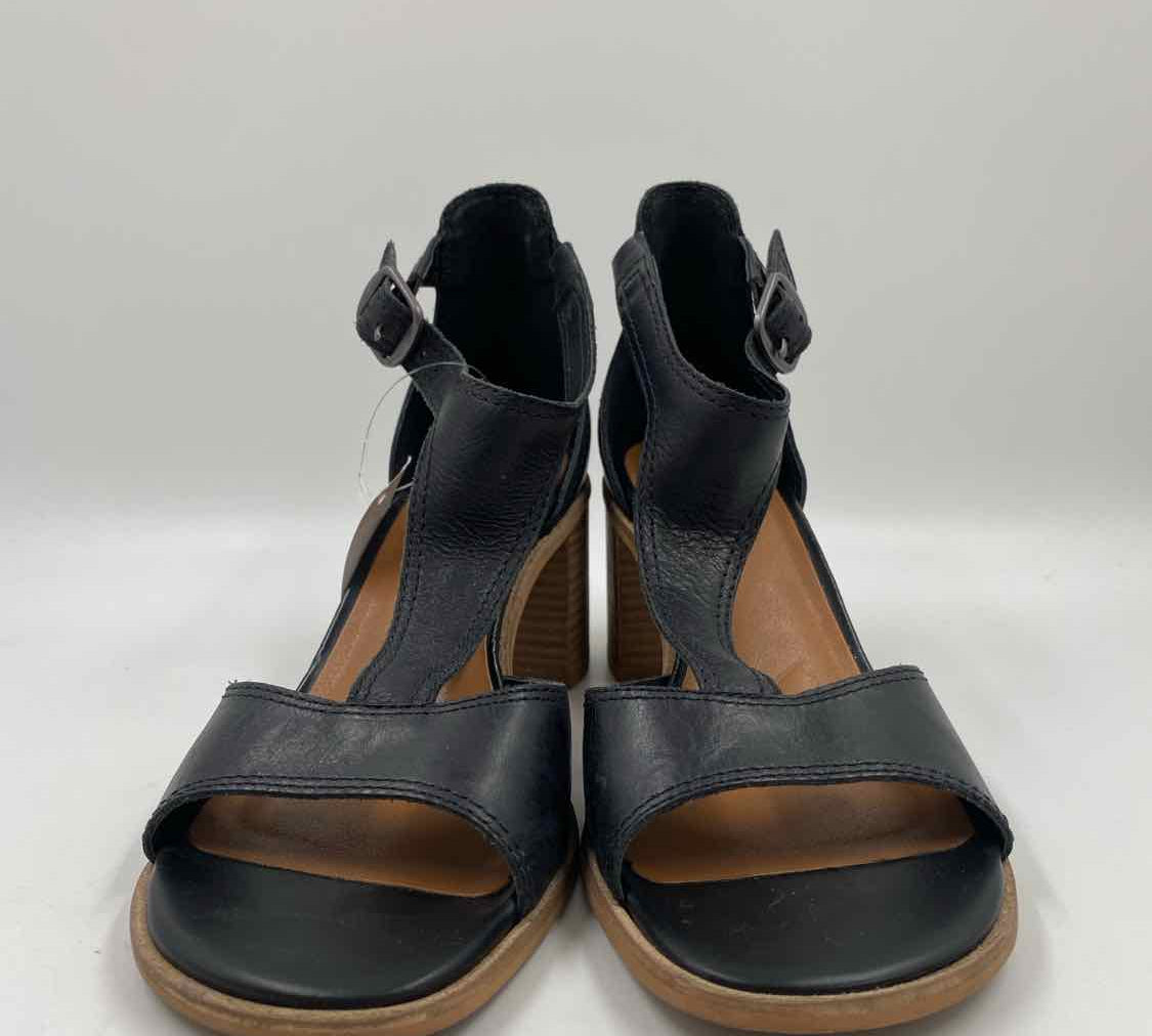 Lucky Brand Women's Shoe Size 8 Black Solid Heels