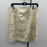 Rip Skirt Women's Size 14 Beige Camoflage Skirt