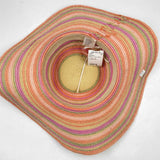 Unbranded Women's Peach Woven Sun Hat