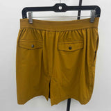Athleta Women's Size 10 Mustard Yellow Solid Skirt