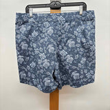 Jach's Girlfriend Women's Size 16 Blue Floral Shorts