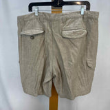 Tasso Elba Men's Size 38 Tan Heathered Shorts