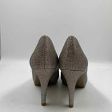 Bandolino Women's Shoe Size 7.5 Gold Shimmer Heels