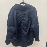 Gap Women's Size ST Navy Solid Coat