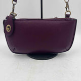 Joy Susan Women's Purple Luxe pebbled Purse