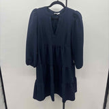 DKNY Women's Size 2 Navy Textured Dress