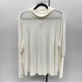 Anthropologie Junior's Size 2X Ivory Solid Sweater