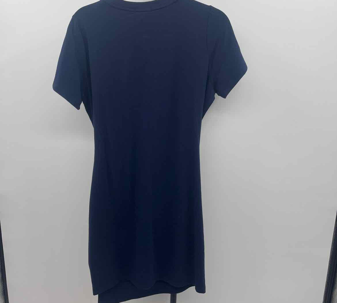Threads 4 Thought Women's Size 10 Navy Solid Dress