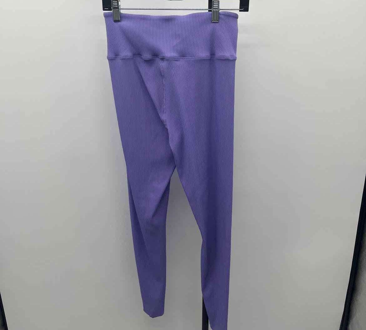 Year of Ours Women's Size L Lilac Ribbed Dress Set